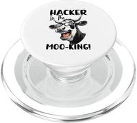 Hacker dans Le Moo-King PopSockets PopGrip pour MagSafe