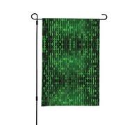 Hacker Era Drapeau de jardin double face 30,5 x 45,7 cm pour le printemps et l'été