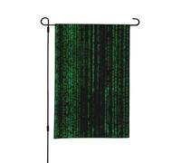 Hacker Era Drapeau de jardin double face 30,5 x 45,7 cm pour le printemps et l'été