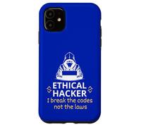 Hacker éthique I Break The Codes Not The Laws Cyber Security Coque pour iPhone 11