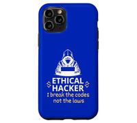 Hacker éthique I Break The Codes Not The Laws Cyber Security Coque pour iPhone 11 Pro