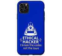 Hacker éthique I Break The Codes Not The Laws Cyber Security Coque pour iPhone 11 Pro Max