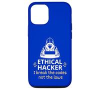 Hacker éthique I Break The Codes Not The Laws Cyber Security Coque pour iPhone 12/12 Pro