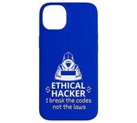 Hacker éthique I Break The Codes Not The Laws Cyber Security Coque pour iPhone 14 Plus
