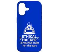 Hacker éthique I Break The Codes Not The Laws Cyber Security Coque pour iPhone 17