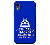 Hacker éthique I Break The Codes Not The Laws Cyber Security Coque pour iPhone XR