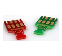 Hacker Lot de 5 supports de servo MPX Platine (L x l x H) 28 x 15 x 1,6 mm