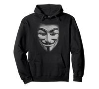 Hacker Mask Picture from Words Freedom Over Fear Sweat à Capuche