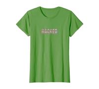 Hacker - Prank Simulator Anonymous Ethical Réservé aux Fans T-Shirt, Femme, Herbe, L
