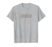 Hacker - Prank Simulator Anonymous Ethical Réservé aux Fans T-Shirt, Homme, Gris Chiné, 4XL