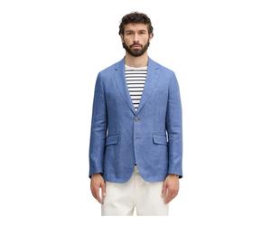 Hackett - Blazer Hopsack Délavé - Homme - Vestes - Bleu - Taille: XL