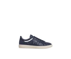 Hackett - Bond Active Leather Trainers - Homme - Chaussures - Bleu - Taille: 44 EU