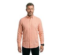 Hackett Hm3010635 Linen Long Sleeve Shirt Rose XL Homme