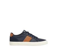 Hackett, Homme, Chaussures, Bleu, Taille: 41 EU Blake Max Leather and Suede Trainer