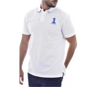 Hackett, Homme, Tops, Blanc, Taille: XS Pique Pique avec logo brodé