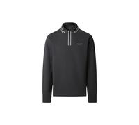Hackett, Homme, Tops, Noir, Taille: L Polo Jacquard Manches Longues Coupe Classique