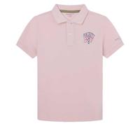 Hackett London 1983 Print Polo, Rose (Light Pink), 9 Ans Garçon