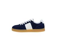 Hackett London Baskets basses 'Harper Hendon' bleu marine / blanc, Taille 42