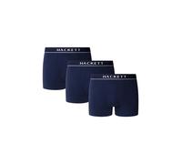 Hackett London Boxers ' CORE TK 3P ' bleu marine / blanc, Taille XXL