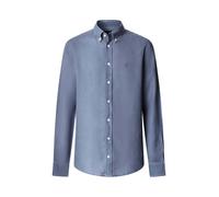 Hackett Hm3010635 Linen Long Sleeve Shirt Bleu L Homme
