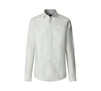 Hackett Ess Bengal Linen Long Sleeve Shirt Vert 2XL Homme
