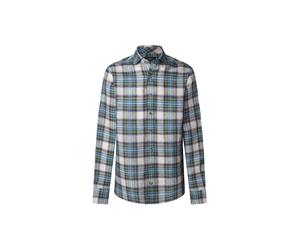 Hackett London Chemise 'Heritage Madras' écru / vert / vert clair, Taille XL