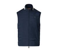 Hackett London Gilet 'Estate' crème / bleu marine, Taille XL
