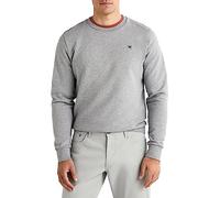 HACKETT LONDON Hackett LDN Logo CRW Pull-Over, 913LIGHT Grey Marl, XL pour des Hommes