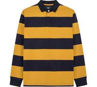 Hackett London Heritage H STR Rugby Polo, Bleu (Bleu Marine/doré), L Homme