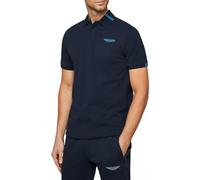 Hackett London Polo Am Quilted Hybrid Fz pour Homme, Bleu (Marine), XS, Bleu Marine, XS
