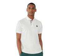 Hackett London Polo Hyb Fz en suédine pour Homme, Blanc (Blanc), XS, Blanc (Blanc), XS