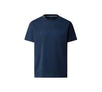 Hackett Heritage Ess Short Sleeve T-shirt Bleu XL Homme