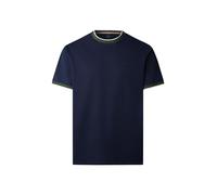 Hackett London T-Shirt 'Club' bleu marine / vert foncé / blanc, Taille XXL