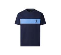 Hackett London T-Shirt 'HERITAGE' bleu / bleu marine, Taille L