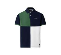 Hackett London T-Shirt 'Heritage' bleu marine / vert foncé / blanc, Taille M
