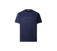 Hackett London T-Shirt 'Heritage Ess' bleu roi / bleu foncé, Taille XS