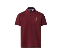Hackett London T-Shirt 'Heritage Harry' brocart / lie de vin / blanc, Taille XXL