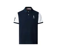 Hackett London T-Shirt 'HERITAGE NBR MULTI' bleu marine / blanc, Taille M