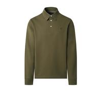 Hackett Fashioned Collar Long Sleeve Polo Vert L Homme
