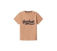 Hackett Logo Short Sleeve T-shirt Beige,Marron 5 Years Garçon