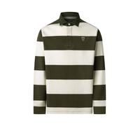 Hackett London T-Shirt vert foncé / blanc, Taille S