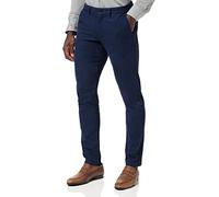 Hackett London Texture Chino Pantalon, Blue (Navy), 32W/32L Homme