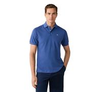 Hackett - Polo Piqué Coupe Ajustée Manches Courtes - Homme - Tops - Bleu - Taille: L