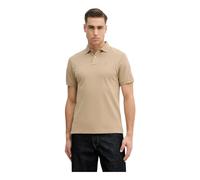 Hackett - Polo Coupe Ajustée Manches Courtes Piqué - Homme - Tops - Beige - Taille: M