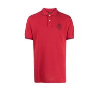 Hackett - Polo Heritage Logo - Homme - Tops - Rouge - Taille: M