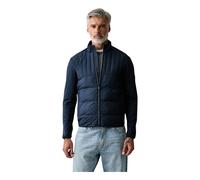 Hackett - Sweat matelassé hybride zippé - Homme - Vestes - Bleu - Taille: M