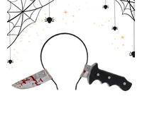 Hackhail - Bandeau horreur - Décoration effrayante et sanglante | Costume d'Halloween pour maison hantée, fête, blague, cosplay, théâtre, événement, parc de loisirs, spectacle sur scène