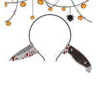 Hackhail - Bandeau horreur - Décoration effrayante et sanglante | Costume d'Halloween pour maison hantée, fête, blague, cosplay, théâtre, événement, parc de loisirs, spectacle sur scène