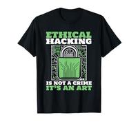 Hacking Ethical Not A Crime Sniffer Phishing Hacker T-Shirt