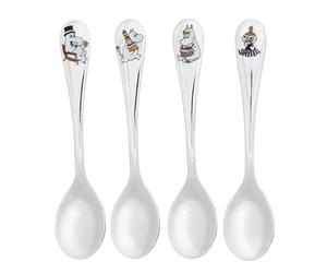 Hackman Cuillère à café Moomins Célébration lot de 4